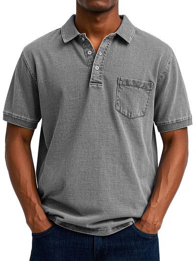 Henrik™  | Klassisk Poloshirt med Knapper