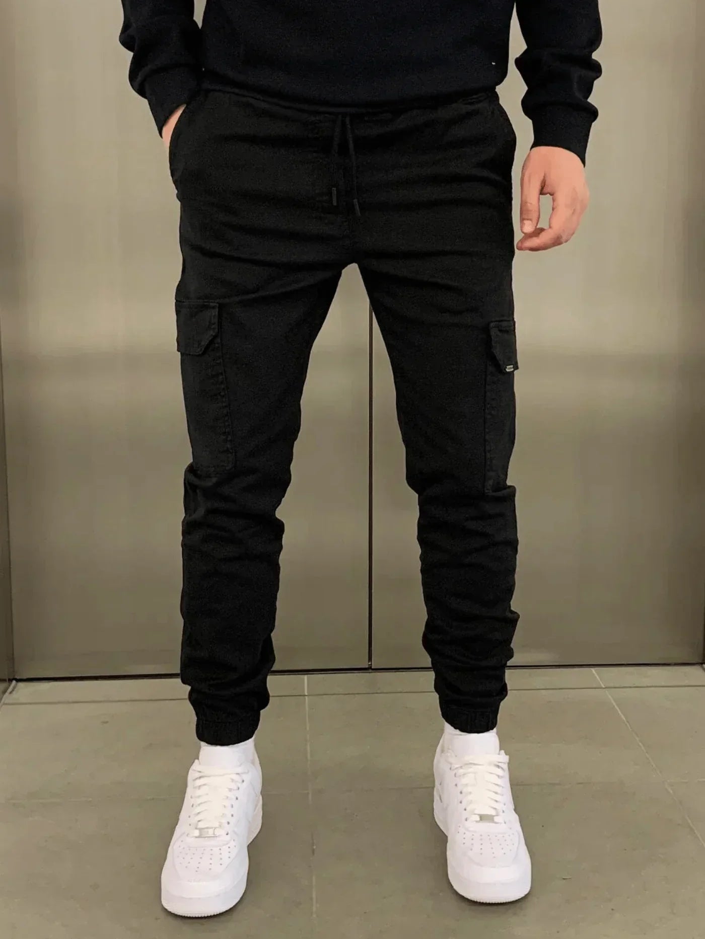 Malthe™ | Komfortable Cargo Joggers med Elastisk Talje