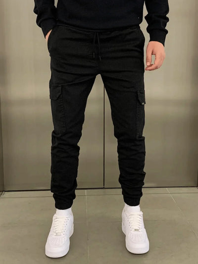 Malthe™ | Komfortable Cargo Joggers med Elastisk Talje