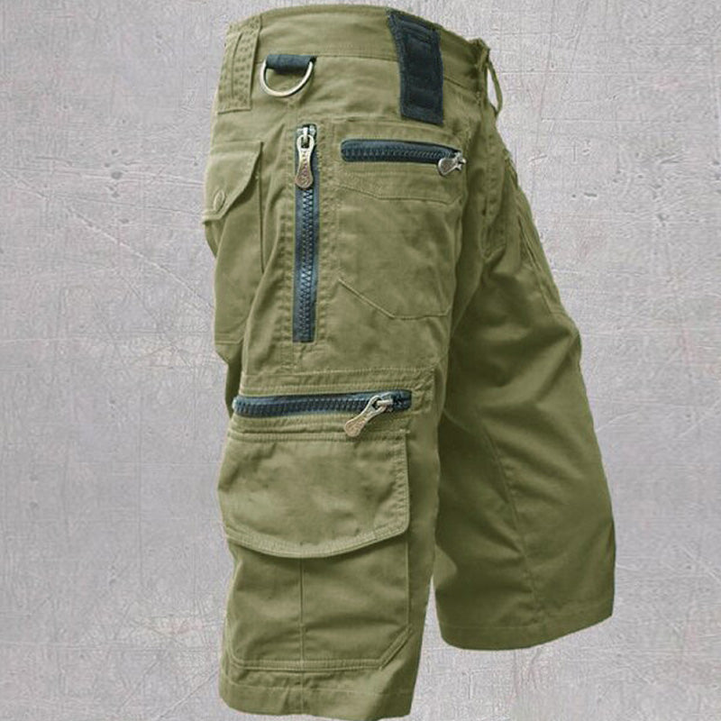 Johan™ | Praktiske Shorts med Elastisk Talje og Lynlåslommer
