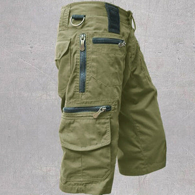 Johan™ | Praktiske Shorts med Elastisk Talje og Lynlåslommer