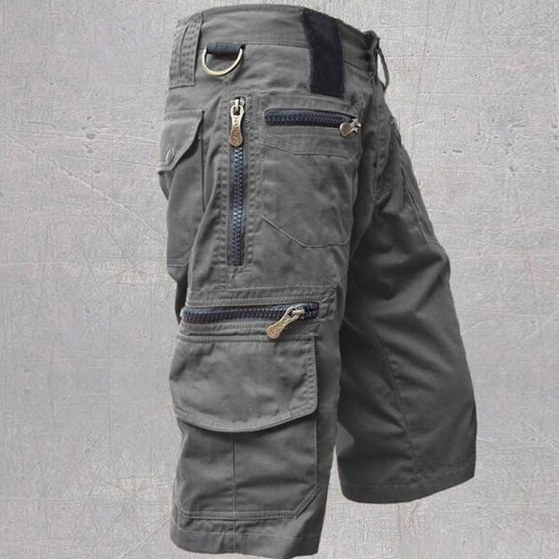 Johan™ | Praktiske Shorts med Elastisk Talje og Lynlåslommer