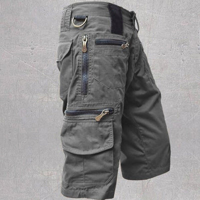 Johan™ | Praktiske Shorts med Elastisk Talje og Lynlåslommer
