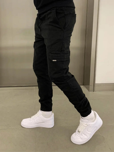 Malthe™ | Komfortable Cargo Joggers med Elastisk Talje