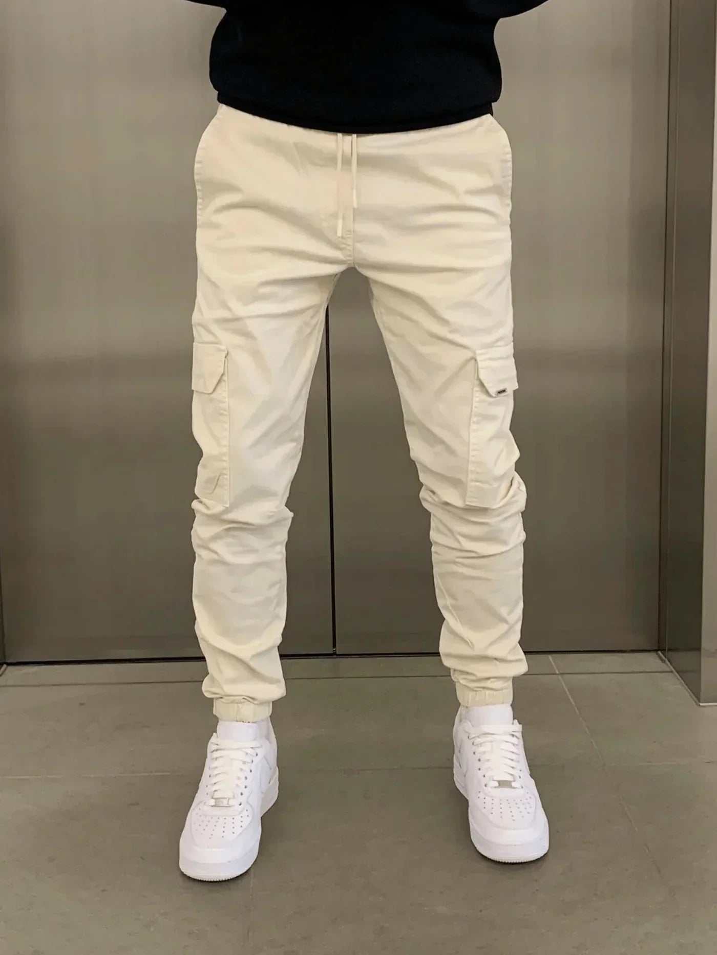 Malthe™ | Komfortable Cargo Joggers med Elastisk Talje