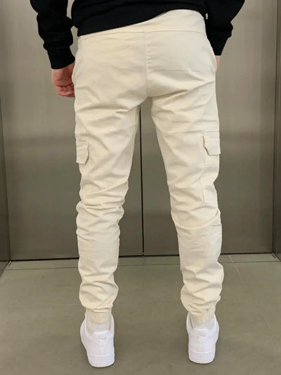 Malthe™ | Komfortable Cargo Joggers med Elastisk Talje