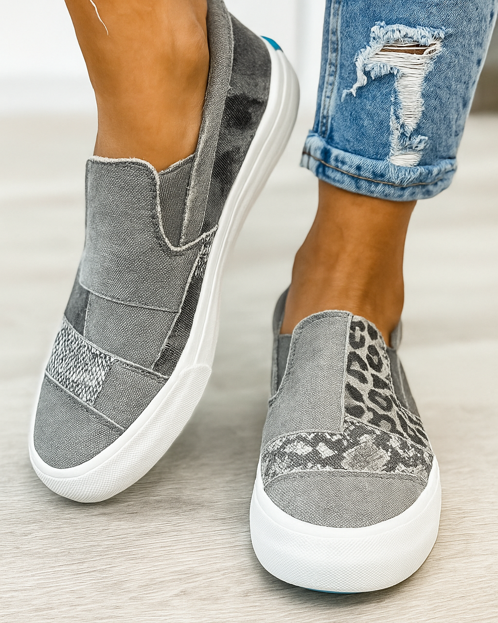 Viola™ | Moderne Patchwork Sneakers