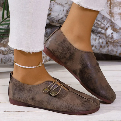 Astrid™ | Komfortabel Suède Loafer med Antislip Sål