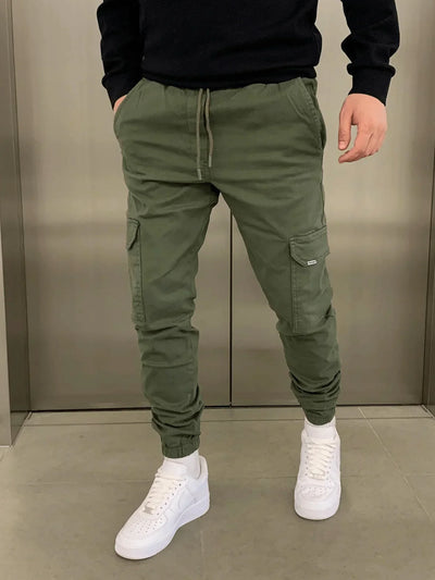 Malthe™ | Komfortable Cargo Joggers med Elastisk Talje