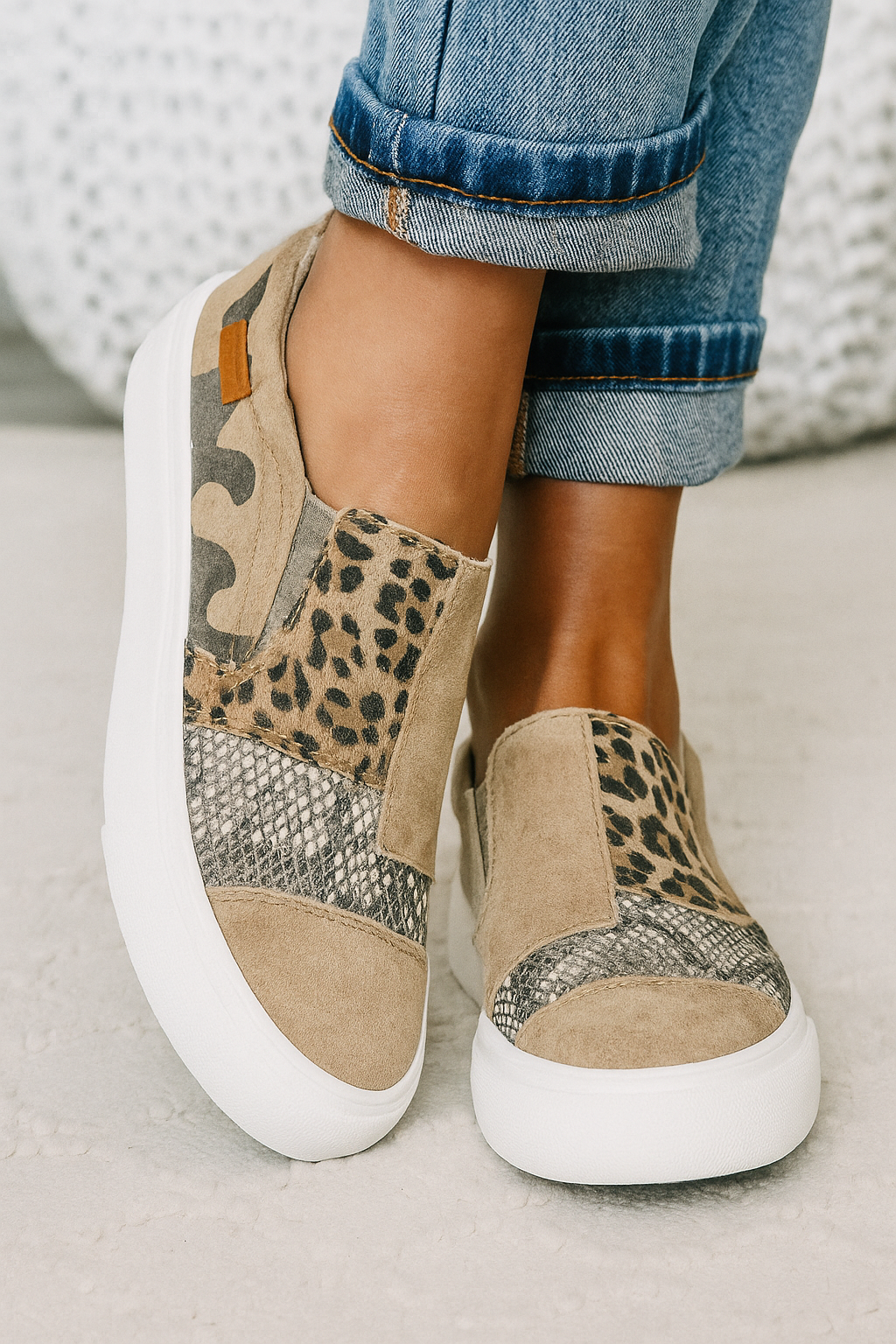 Viola™ | Moderne Patchwork Sneakers
