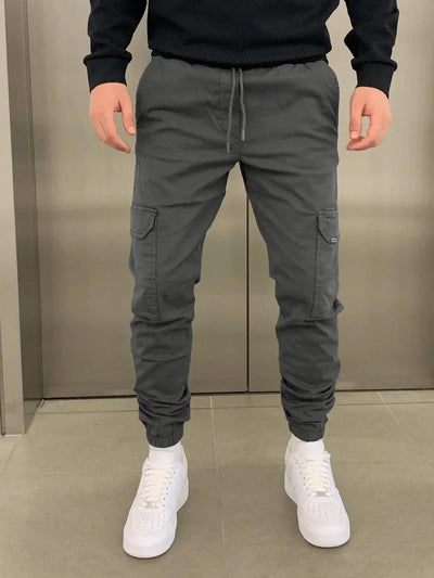 Malthe™ | Komfortable Cargo Joggers med Elastisk Talje