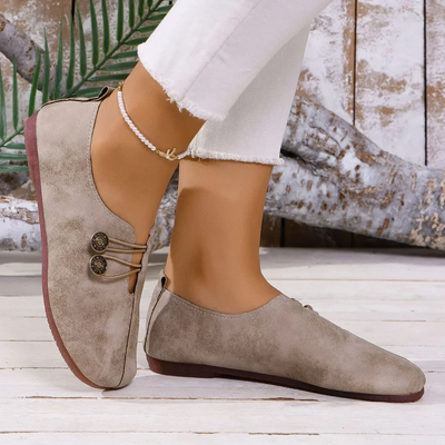 Astrid™ | Komfortabel Suède Loafer med Antislip Sål