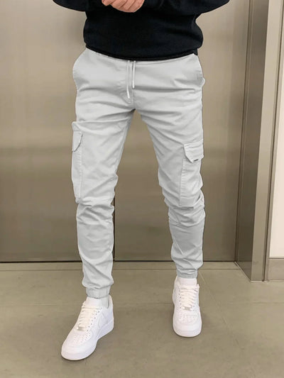 Malthe™ | Komfortable Cargo Joggers med Elastisk Talje