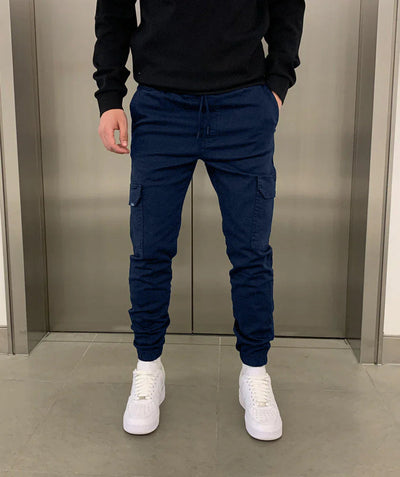Malthe™ | Komfortable Cargo Joggers med Elastisk Talje