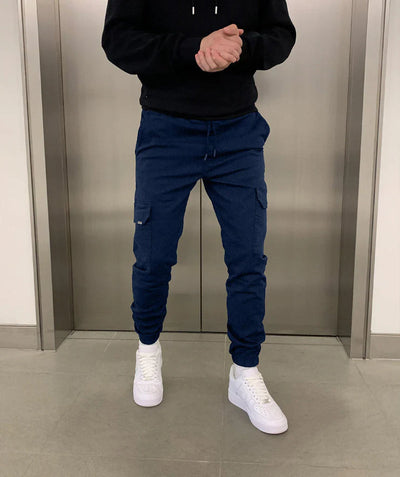 Malthe™ | Komfortable Cargo Joggers med Elastisk Talje