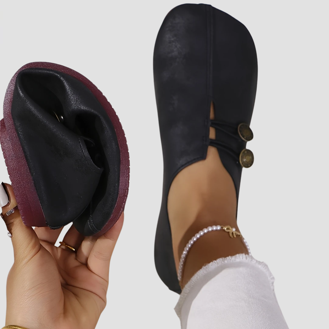 Astrid™ | Komfortabel Suède Loafer med Antislip Sål