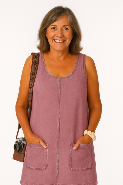 Tilde™ | Elegant Denimkjole til Hverdagsbrug
