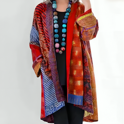 Anita™ | Bohemisk Kimono med Mønster