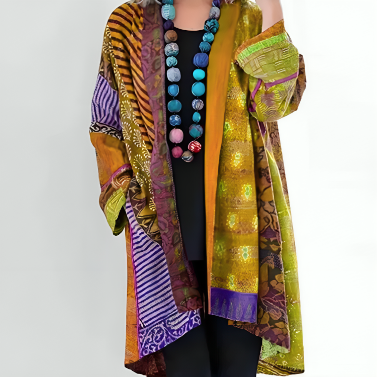 Anita™ | Bohemisk Kimono med Mønster