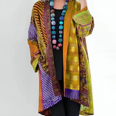 Anita™ | Bohemisk Kimono med Mønster
