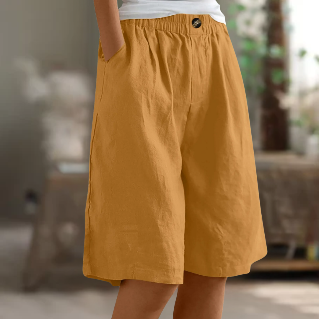 Lana™ | Afslappede Shorts i Løs Pasform