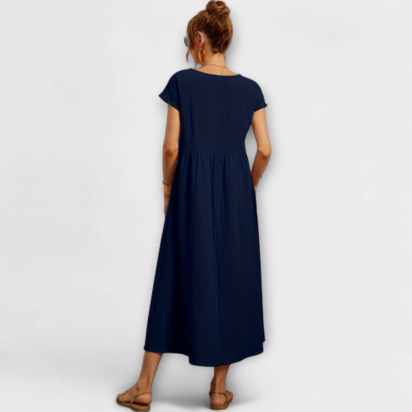 Freja™ | Luftig Sommerkjole med Lommer