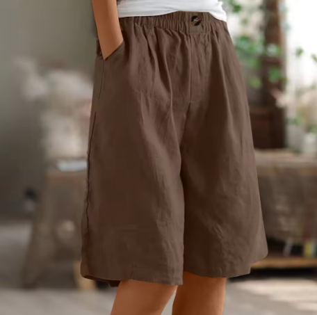 Lana™ | Afslappede Shorts i Løs Pasform