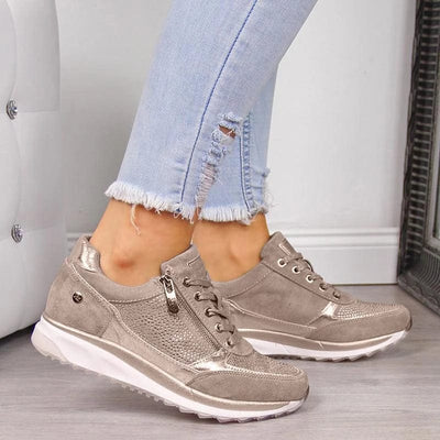 Solveig™ | Ortopædiske Sneakers med Støtte