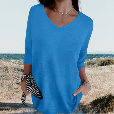 Nena | Stilfuld V-Hals Casual Top