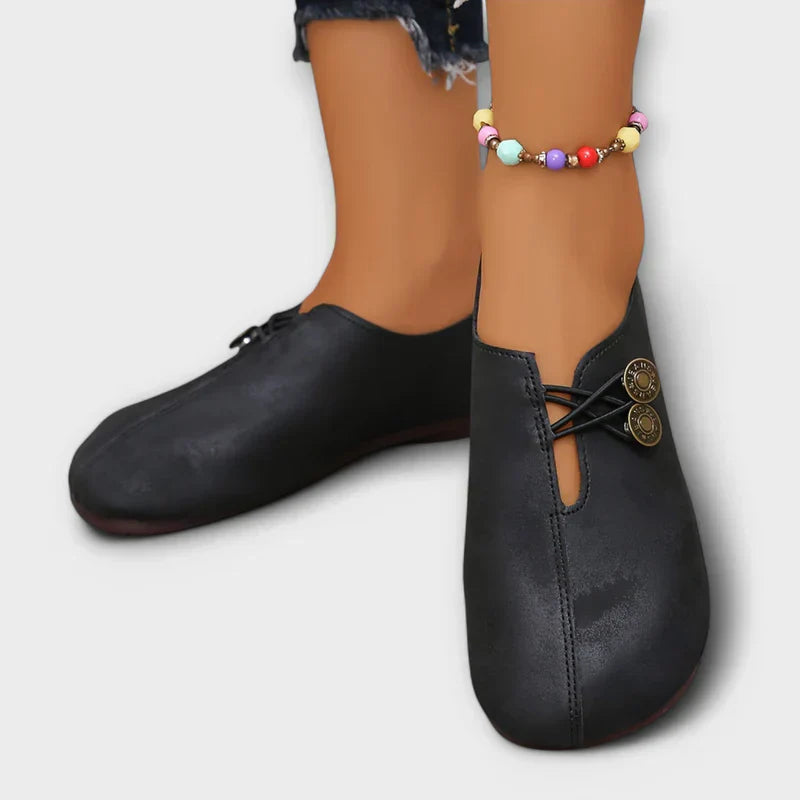 Astrid™ | Komfortabel Suède Loafer med Antislip Sål