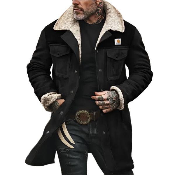 Kenneth | Stilfuld Sherpa-For Suede Jakke