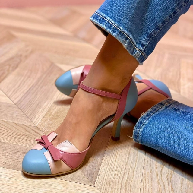 Mariana™ | Elegante hæle med farveblokke